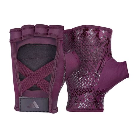 Γάντια Γυμναστικής Κοφτά Γυναικεία Victory Crimson ADIDAS