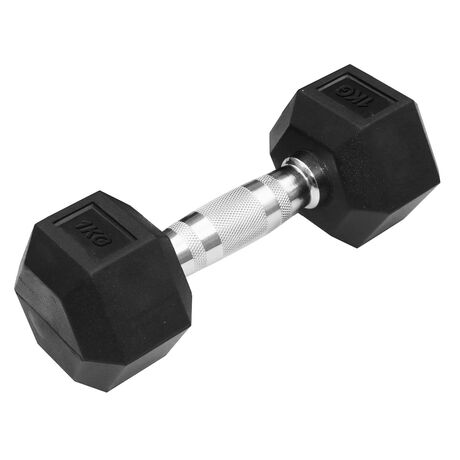 Εξάγωνος Αλτήρας με λάστιχο (1 kg) 1kg Β-1013 Εξάγωνος Αλτήρας με λάστιχο (1 kg) 1kg Β-1013