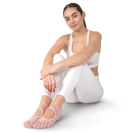 Κάλτσες Pilates Yoga Pulcherrima Pink Sky AMILA