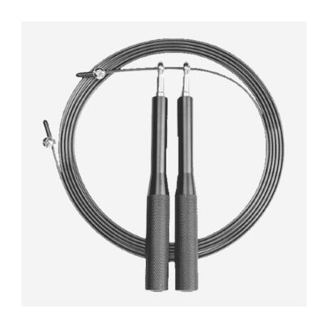 Σχοινάκι Γυμναστικής Crossfit Jumping Rope High Quality Μάυρο MotivationPro