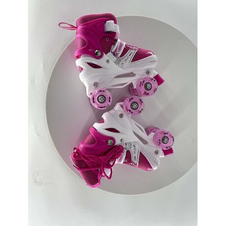 Πατίνια Roller Ρυθμιζόμενα Quad Ροζ G&C SK3 Πατίνια Roller Ρυθμιζόμενα Quad Ροζ G&C SK3