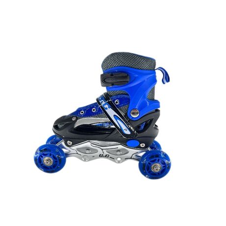 Πατίνια Roller Ρυθμιζόμενα 3 Σε 1 Με Led Τροχούς Μπλε G&C SK2 Πατίνια Roller Ρυθμιζόμενα 3 Σε 1 Με Led Τροχούς Μπλε G&C SK2