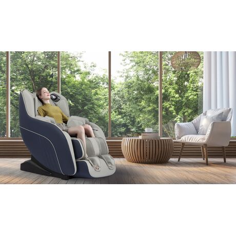 Πολυθρόνα Μασάζ Life Care by i-Rest SL-A196-2 (γκρι & μπλε) Μ-833-BL