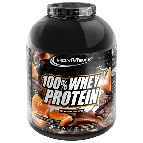 Πρωτεΐνη IronMaxx 100% Whey Protein 2350gr Dark Cookie Salted Caramel