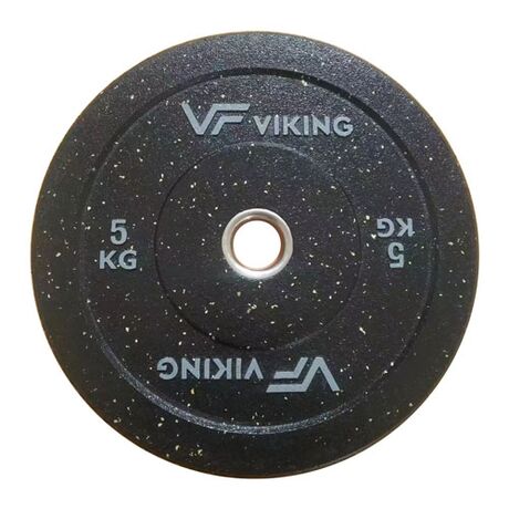 Δίσκος Βαρών Ολυμπιακού Τύπου CrossFit High Temp Bumper Plates 5.00kg VIKING Δίσκος Βαρών Ολυμπιακού Τύπου CrossFit High Temp Bumper Plates 5.00kg VIKING