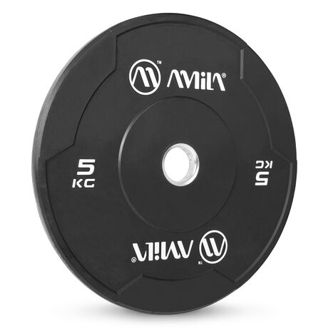 Δίσκος Βαρών Ολυμπιακού Τύπου CrossFit Black W Bumper Slim 50mm 5Kg AMILA 84841 Δίσκος Βαρών Ολυμπιακού Τύπου CrossFit Black W Bumper Slim 50mm 5Kg AMILA 84841