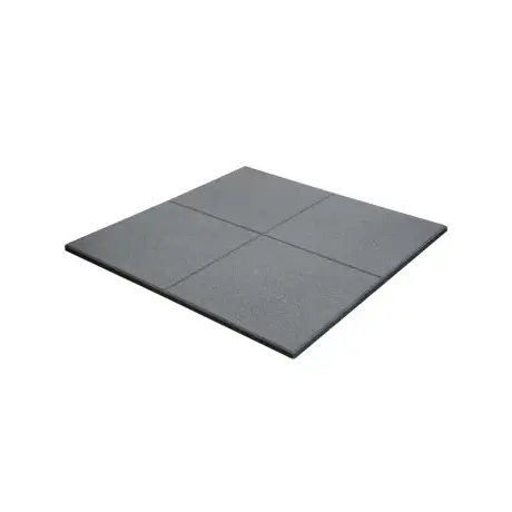 Δάπεδο για Άρση Βαρών 100x100x2cm Γκρι 20kg/m VIKING