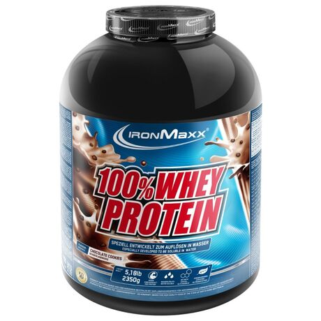 Πρωτεΐνη IronMaxx 100% Whey Protein 2350gr Chocolate & Cookies
