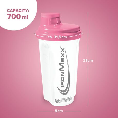 Shaker Πρωτεΐνης IronMaxx 750ml Frozen White Pink Shaker Πρωτεΐνης IronMaxx 750ml Frozen White Pink