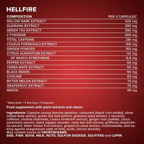 Λιποδιαλύτες IronMaxx Hellfire 60caps