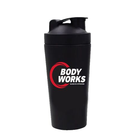 Shaker Πρωτεΐνης Ανοξείδωτο 750ml Bodyworks