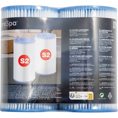 Φίλτρο Αντλίας S2 INTEX® PureSpa™ (Twin Pack) 29012