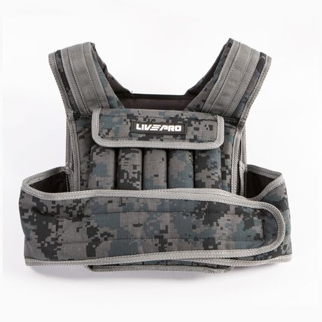 Γιλέκο Προπόνησης με Ρυθμιζόμενα Εσωτερικά Βάρη 10kg LivePro Β-8195 Γιλέκο Προπόνησης με Ρυθμιζόμενα Εσωτερικά Βάρη 10kg LivePro Β-8195