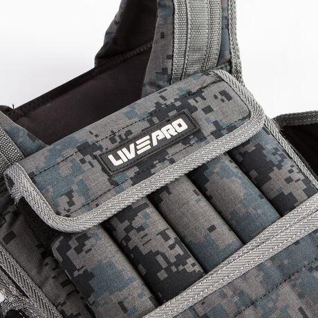 Γιλέκο Προπόνησης με Ρυθμιζόμενα Εσωτερικά Βάρη 10kg LivePro Β-8195 Γιλέκο Προπόνησης με Ρυθμιζόμενα Εσωτερικά Βάρη 10kg LivePro Β-8195