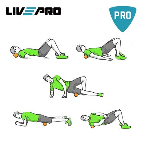 Μπάλα Μασάζ Muscle Roller Ball LivePro Β-8501