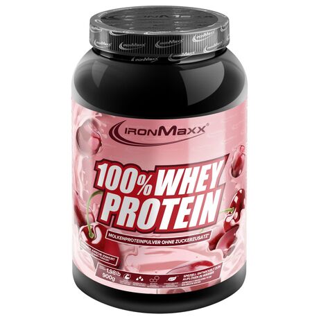 Πρωτεΐνη IronMaxx 100% Whey Protein 900gr Cherry Yogurt