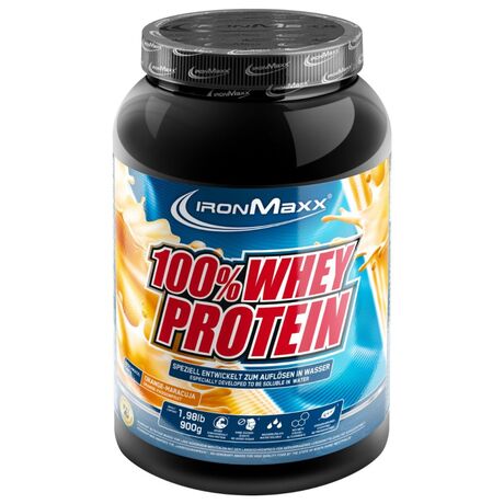 Πρωτεΐνη IronMaxx 100% Whey Protein 900gr Orange Passion Fruit