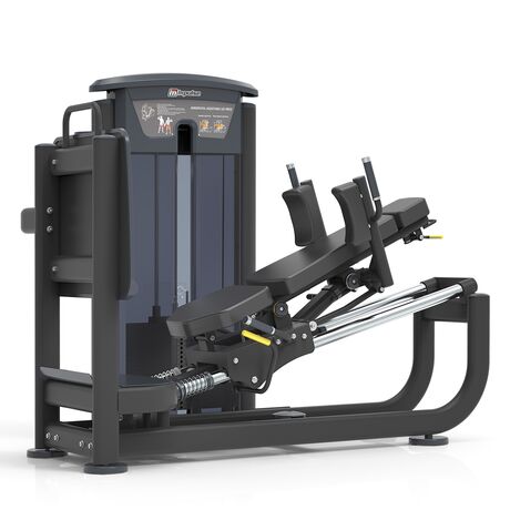 Seated Leg Press Hack Squat IT9539 Μαύρο