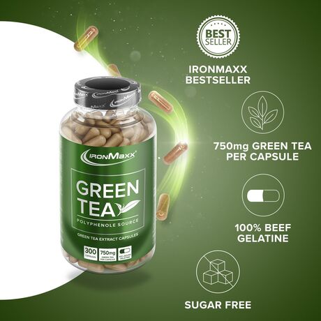 Πράσινο Τσάι IronMaxx Green Tea 300caps