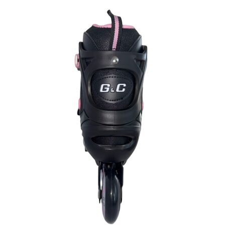Πατίνια Roller Ρυθμιζόμενα IN-LINE SKATES Μαύρο/Ροζ G&C BW 166 Πατίνια Roller Ρυθμιζόμενα IN-LINE SKATES Μαύρο/Ροζ G&C BW 166