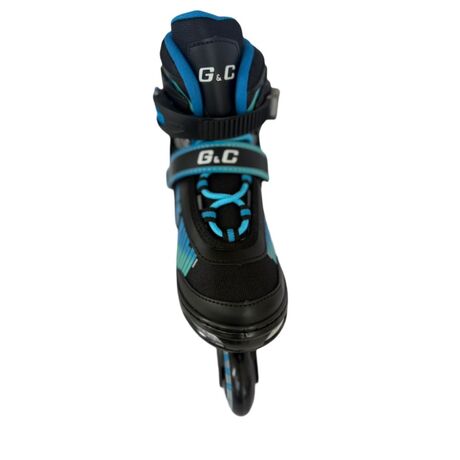 Πατίνια Roller Ρυθμιζόμενα IN-LINE SKATES Μαύρο/Μπλε G&C BW 166 Πατίνια Roller Ρυθμιζόμενα IN-LINE SKATES Μαύρο/Μπλε G&C BW 166