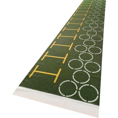 Χλοοτάπητας Sprint Track "Game" με Σχέδια Μήκους 10m Πράσινο 94480