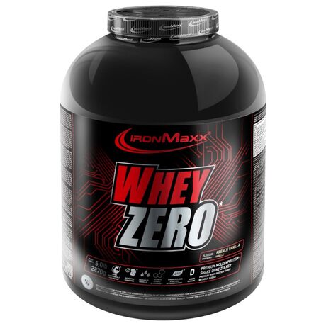 Πρωτεΐνη IronMaxx Whey Zero 2270gr French Vanilla