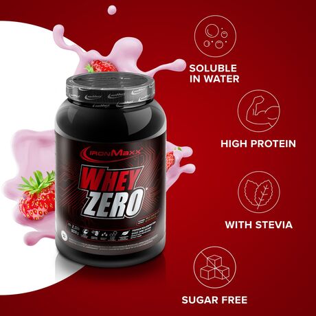 Πρωτεΐνη IronMaxx Whey Zero 2270gr StrawberryΠρωτεΐνη IronMaxx Whey Zero 2270gr Strawberry