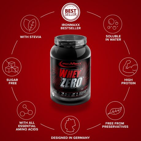 Πρωτεΐνη IronMaxx Whey Zero 2270gr Strawberry