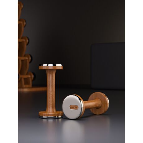 Αλτήρες Ξύλινοι Luxury Hotel Dumbbells 1kg VIKING Αλτήρες Ξύλινοι Luxury Hotel Dumbbells 1kg VIKING