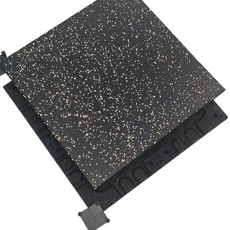 Δάπεδο Γυμναστηρίου Καουτσούκ 2cm Διπλής Επίστρωσης με Άσπρες Κουκίδες VIKING Δάπεδο Γυμναστηρίου Καουτσούκ 2cm Διπλής Επίστρωσης με Άσπρες Κουκίδες VIKING