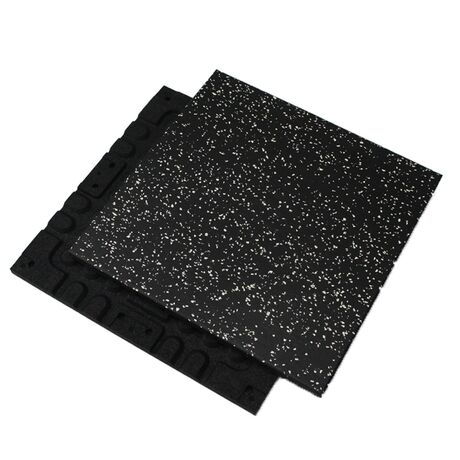 Δάπεδο Γυμναστηρίου Καουτσούκ 2cm Διπλής Επίστρωσης με Άσπρες Κουκίδες VIKING Δάπεδο Γυμναστηρίου Καουτσούκ 2cm Διπλής Επίστρωσης με Άσπρες Κουκίδες VIKING