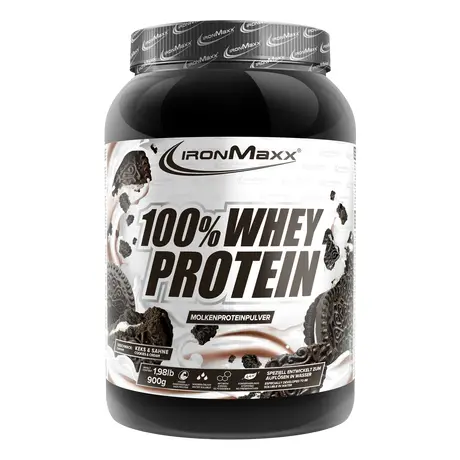 Πρωτεΐνη IronMaxx 100% Whey Protein 900gr Cookies & Cream Πρωτεΐνη IronMaxx 100% Whey Protein 900gr Cookies & Cream