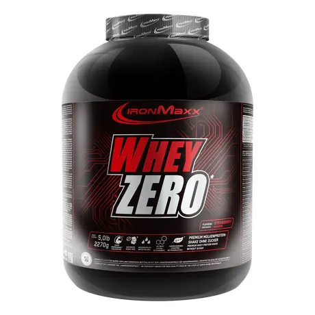 Πρωτεΐνη IronMaxx Whey Zero 2270gr Strawberry
