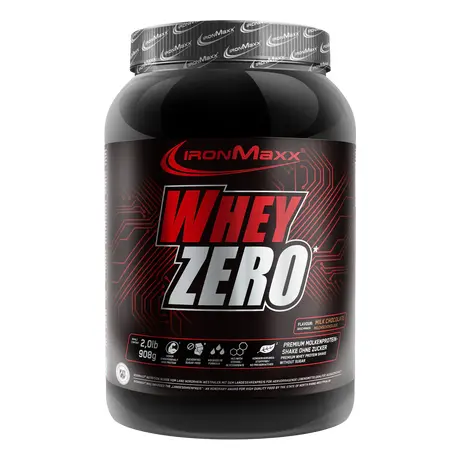 Πρωτεΐνη IronMaxx Whey Zero 908gr Milk Chocolate