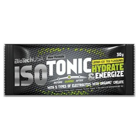 Ισοτονικό BioΤech Usa Isotonic 30gr - Lemon ice tea