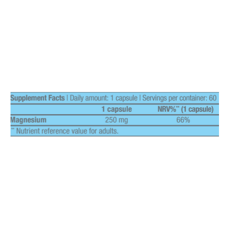Magnesium + Chelate 60 Caps (Biotech Usa)