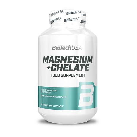 Magnesium + Chelate 60 Caps (Biotech Usa)