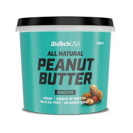 Φυστικοβούτυρο Biotech Usa Peanut Butter Smooth 1kg