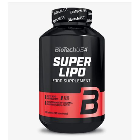 Λιποδιαλύτες Biotech Usa Super Lipo 120tabs