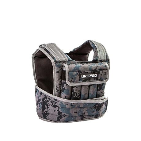 Γιλέκο Προπόνησης με Ρυθμιζόμενα Εσωτερικά Βάρη 10kg LivePro Β-8195 Γιλέκο Προπόνησης με Ρυθμιζόμενα Εσωτερικά Βάρη 10kg LivePro Β-8195