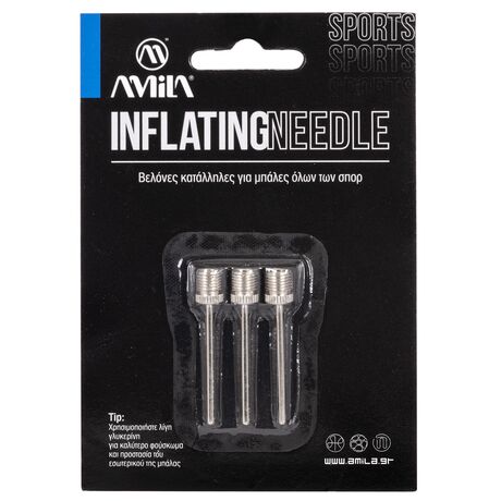 Βελόνες Τρόμπας Μπαλών με Φαρδύ Σπείρωμα AMILA 41988 Βελόνες Τρόμπας Μπαλών με Φαρδύ Σπείρωμα AMILA 41988