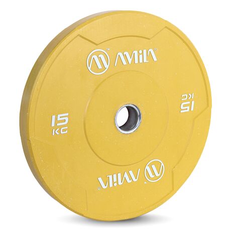 Δίσκος Color Bumper Plate Slim 50 mm 15 Kg – Κίτρινο 84848 Δίσκος Color Bumper Plate Slim 50 mm 15 Kg – Κίτρινο 84848