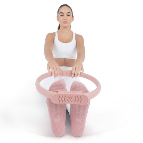 Κάλτσες Pilates Yoga Γυναικείες Trinity Bellulu Rose Pink AMILA