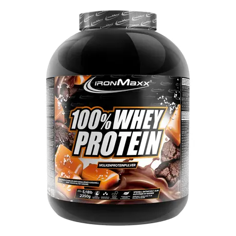 Πρωτεΐνη IronMaxx 100% Whey Protein 2350gr Dark Cookie Salted Caramel