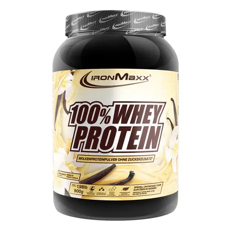 Πρωτεΐνη IronMaxx 100% Whey Protein 900gr French Vanilla