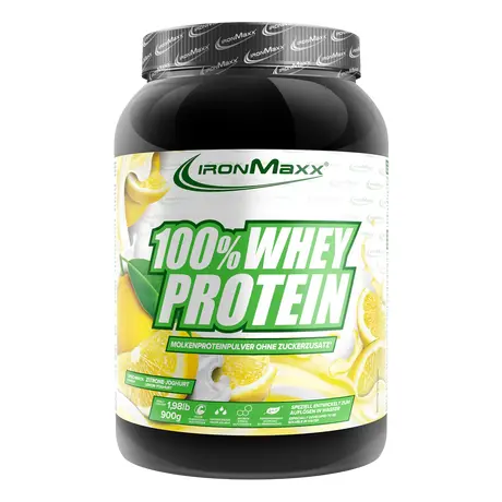 Πρωτεΐνη IronMaxx 100% Whey Protein 900gr Lemon Yoghurt