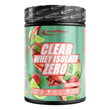 Πρωτεΐνη IronMaxx Clear Whey Isolate ZERO 400gr Strawberry Mojito