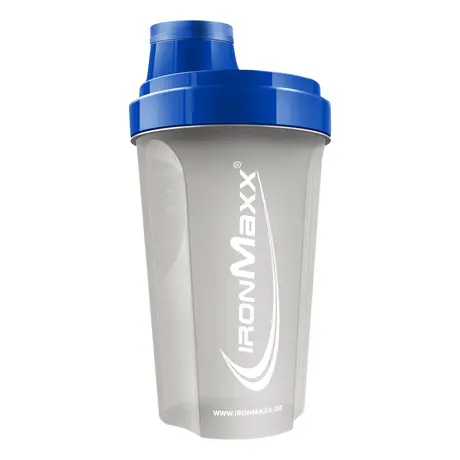 Shaker Πρωτεΐνης IronMaxx 750ml Διάφανο-Μπλε