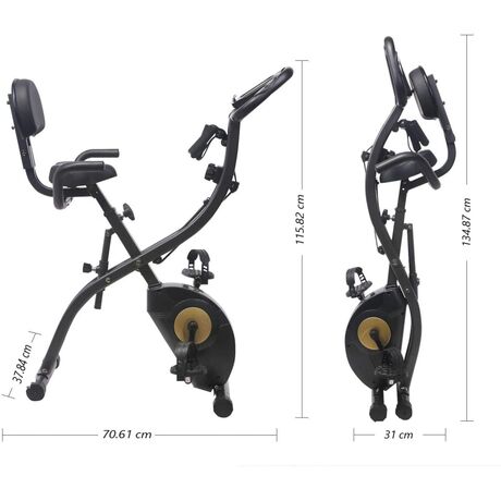 Ποδήλατο Γυμναστικής Αναδιπλούμενο Όρθιο Μαγνητικό Viking Sunfitter